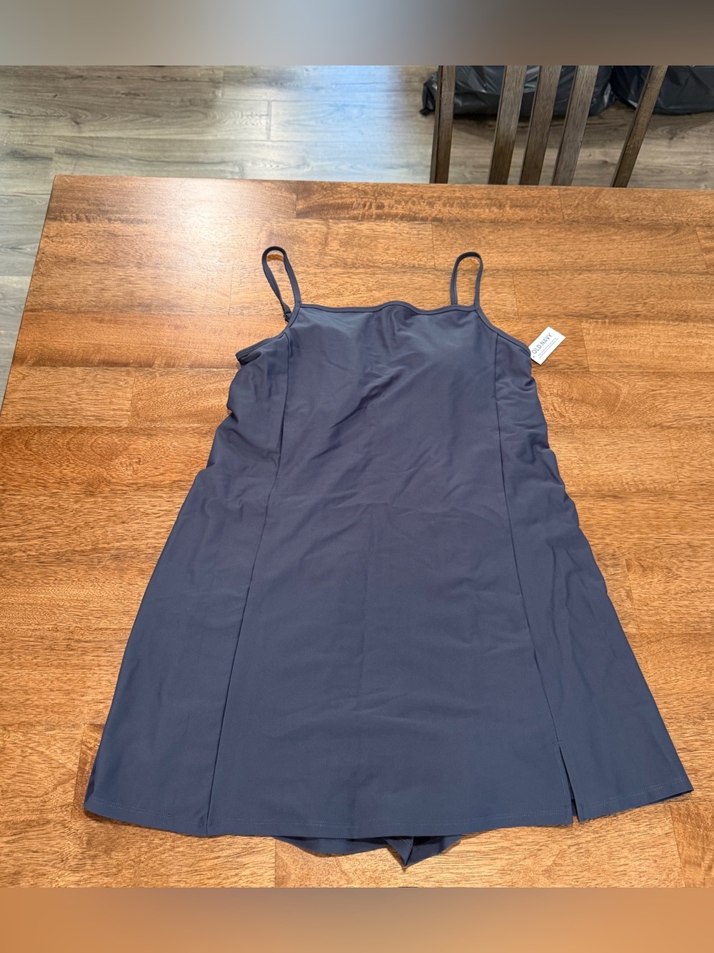 NWT Old Navy PowerSoft Cami Athletic Dress Women’s Size L Dusk Navy